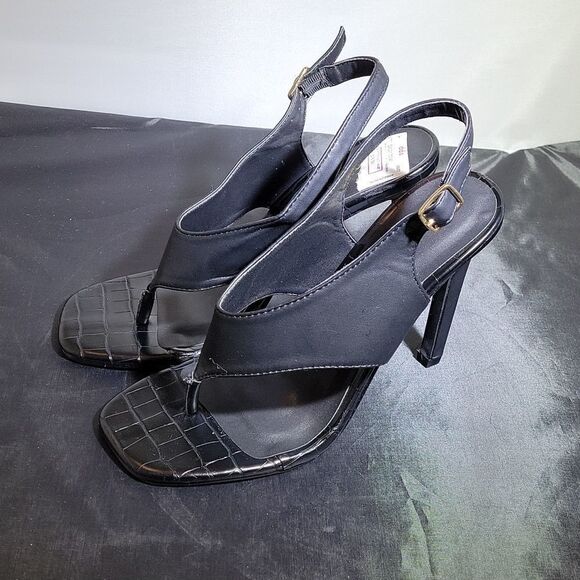 BRAND NEW QUPID OPEN TOE ANKLE STRAP  HIGH HEEL WOMEN"S  PUMP SANDAL - Picture 10 of 14
